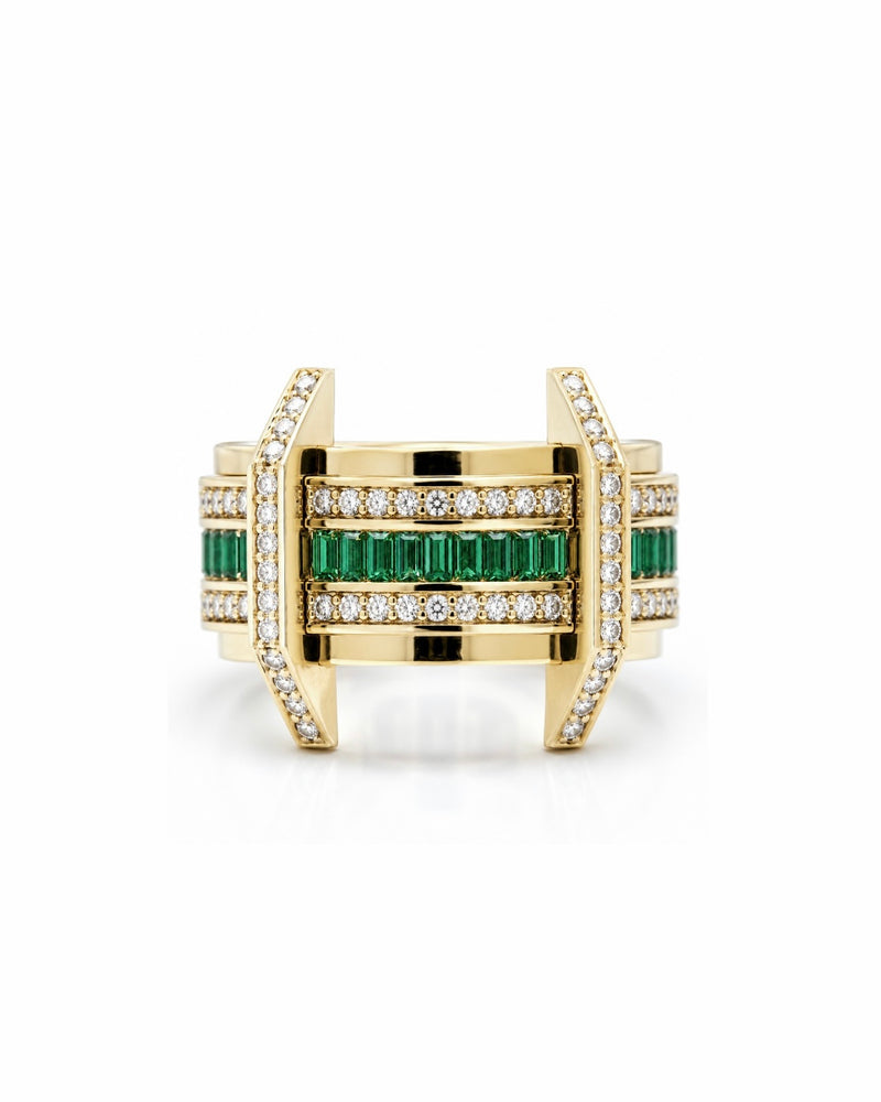 PONT EMERALD RING, LARGE