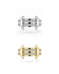 Side By Side Ring, Diamonds