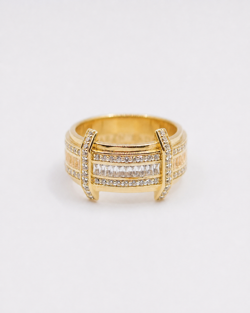 PONT Ring,  Yellow Gold ,Natural Diamonds